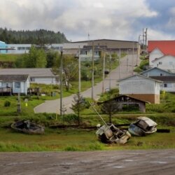 The isolated village of Lax Kw’alaams is reached via a 40-minute ferry ride followed by a 17.5-kilometre drive along Tuck Inlet Road. The community just upgraded to high-speed internet this year.Ash Kelly