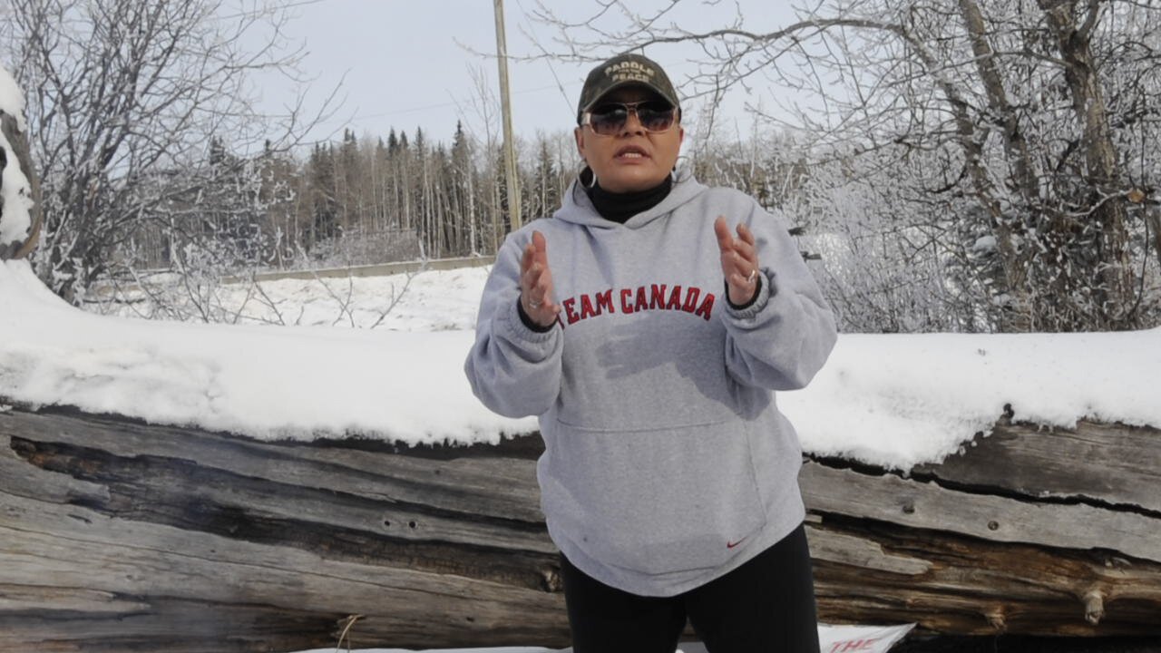 Fernie Garbitt of the Saulteau First Nation met reporter Zoë Ducklow at Moberly Lake to talk about Site C consultation. Garbitt says consultation needs to be defined by the courts to be meaningful. Zoë Ducklow