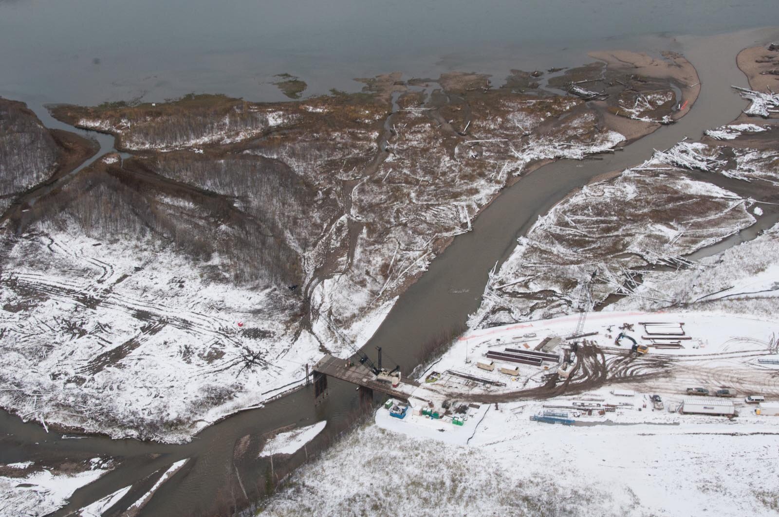 Construction has begun on the Site C dam in northeastern B.C. ZOË DUCKLOW