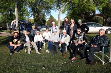 Students from the University of Alberta spent an evening getting to know members of the community during a community barbecue on September 10th, 2015.Amielle Christopherson