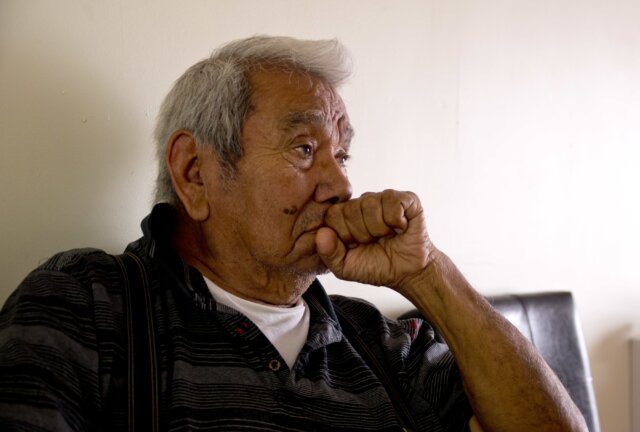 Nisga’a didn’t historically have journalism or newspapers, but according to elder George Williams, they have a word for “story” and a word for a person who went to other villages with announcements. Wawmeesh Hamilton